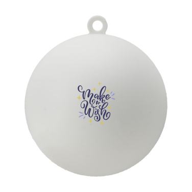 Logotrade promotional merchandise image of: Christmas Bauble Ø 7 cm Recycled PP - Made in Europe