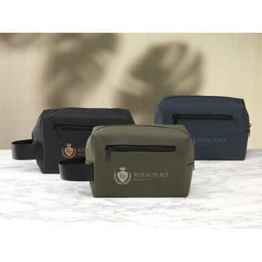 Logotrade promotional products photo of: LeLennon RCS Recycled PU Toiletry Bag