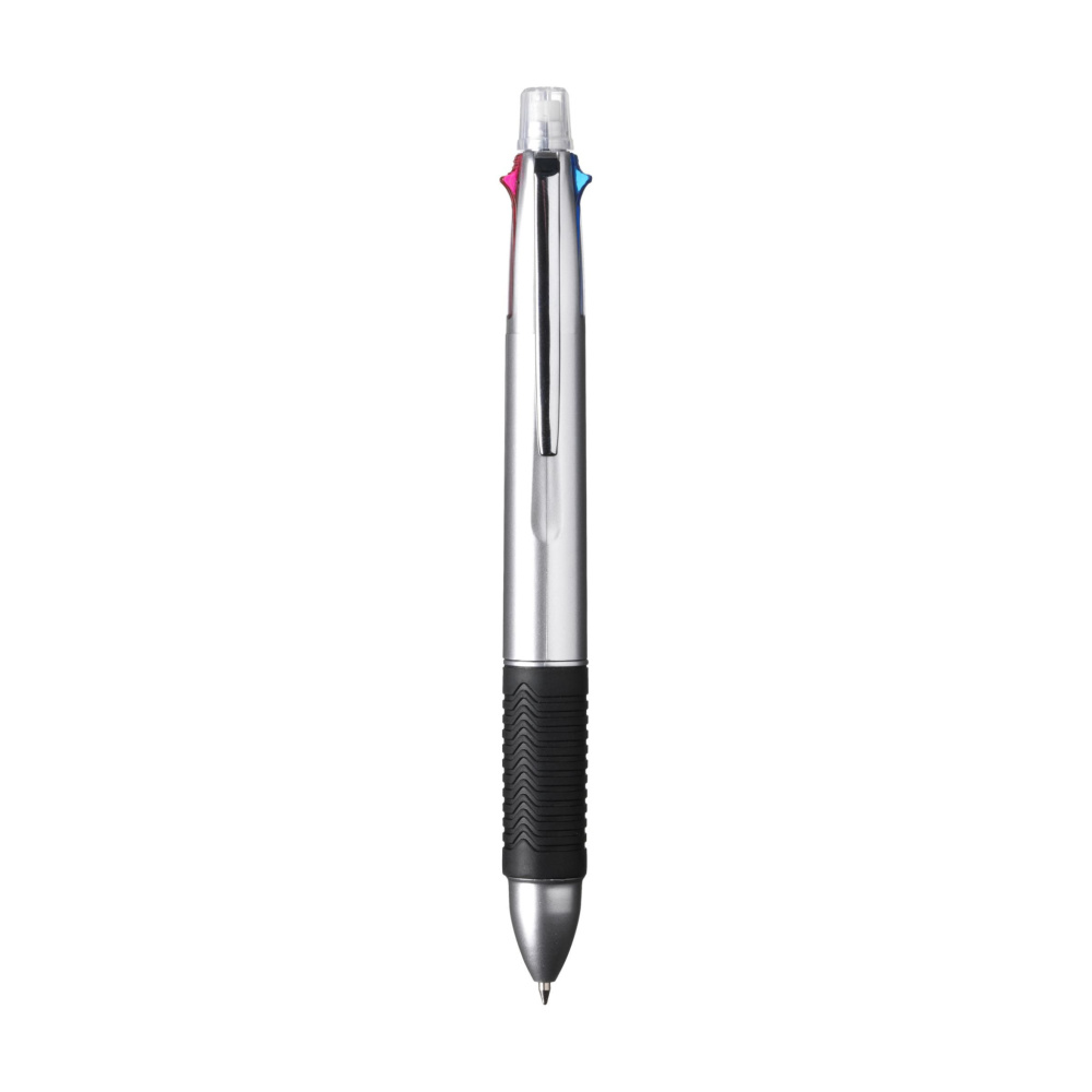Logo trade promotional gifts picture of: Quintet 5-in-1 pen pencil