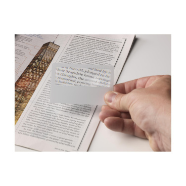 Logo trade promotional gifts image of: Loupe Creditcard magni-glass