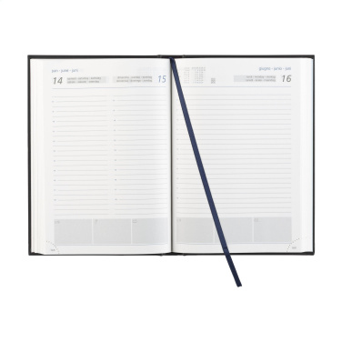 Logo trade promotional merchandise photo of: Eurotop Balacron diary A5 6-languages