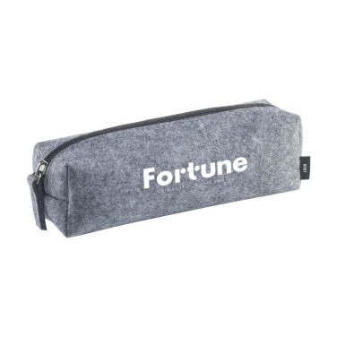 Logo trade promotional merchandise image of: Pencil Case GRS RPET Felt