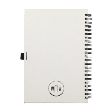 Logotrade corporate gift image of: Milk-Carton Wire-O Paper Notebook A5