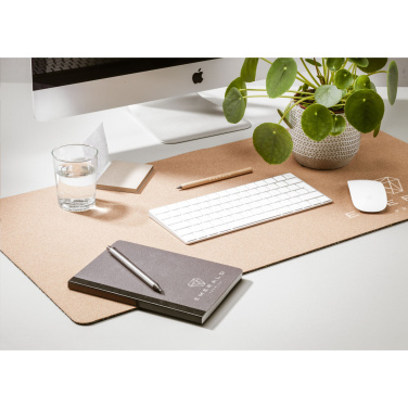 Logotrade corporate gift image of: Faro Cork Deskpad