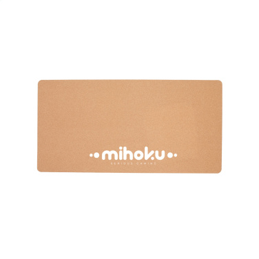 Logo trade promotional giveaways image of: Faro Cork Deskpad