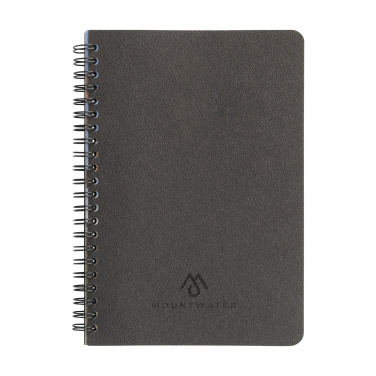 Logotrade business gift image of: Coffee Paper Notebook Wire-O A5