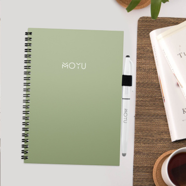 Logotrade promotional product picture of: MOYU Erasable Stone Paper Notebook Custom SoftCover