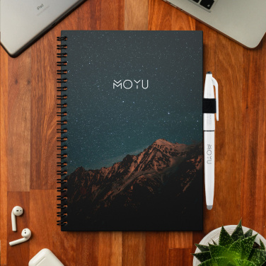 Logotrade promotional product image of: MOYU Erasable Stone Paper Notebook Custom SoftCover