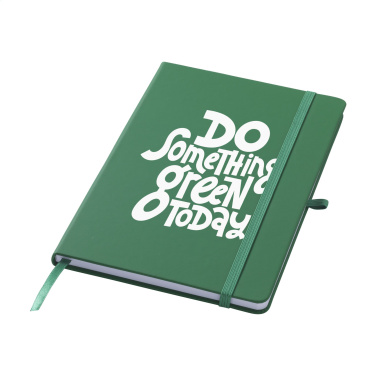 Logotrade promotional product image of: Recycled GRS PU Paper Notebook A5