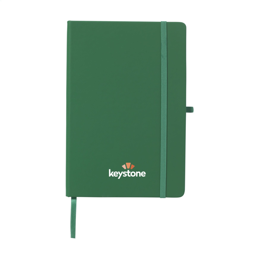 Logotrade promotional merchandise photo of: Recycled GRS PU Paper Notebook A5