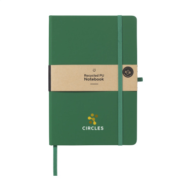 Logotrade corporate gifts photo of: Recycled GRS PU Paper Notebook A5