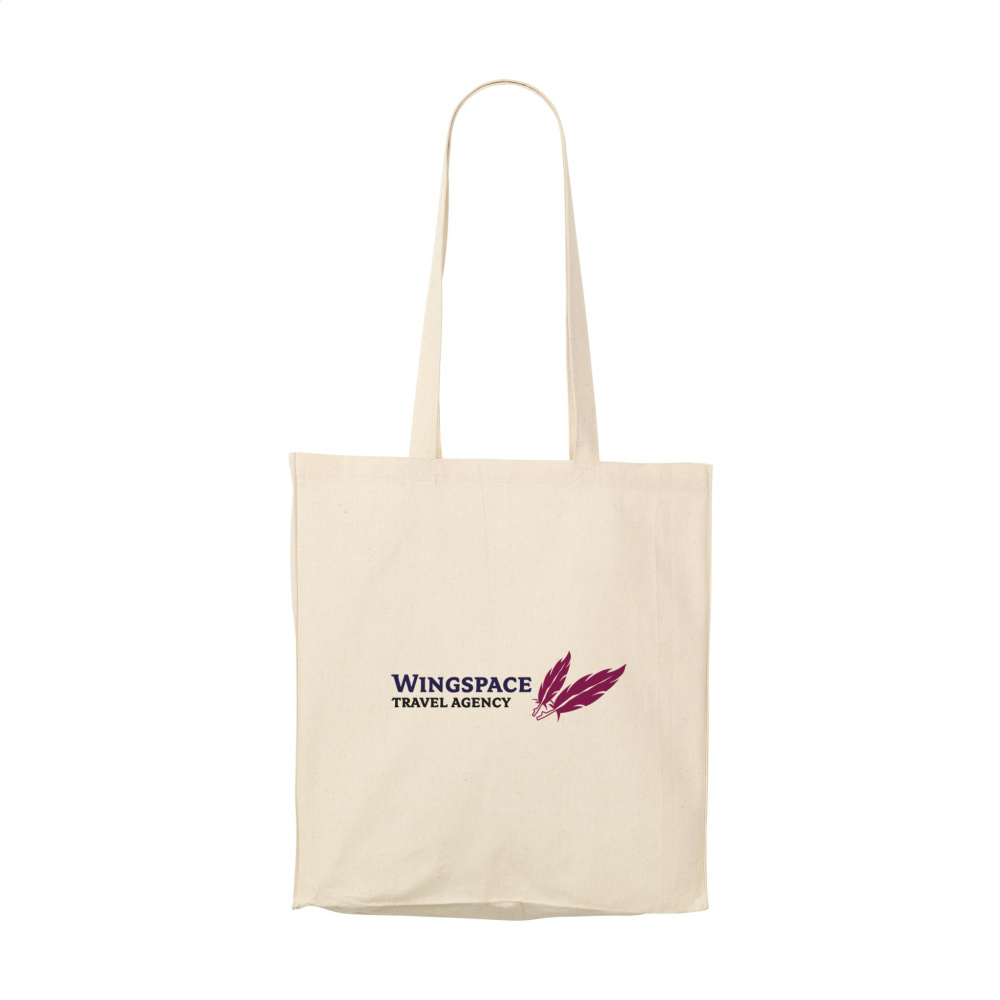 Logotrade promotional giveaway image of: Natural Square Bag (165 g/m²) cotton bag
