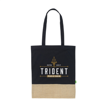 Logo trade promotional merchandise picture of: Combi Organic Shopper (160 g/m²) bag