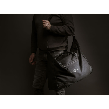 Logo trade corporate gifts image of: Denver Duffle Recycled Canvas travelling bag