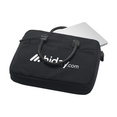 Logo trade promotional items picture of: Denver Recycled Canvas 15.6-inch laptop bag