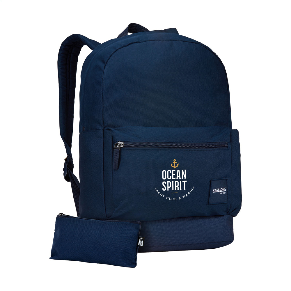 Logo trade promotional items image of: Case Logic Commence Recycled Backpack 15,6 inch