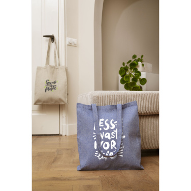 Logo trade corporate gifts image of: Melange Shopper GRS Recycled Canvas (280 g/m²) bag