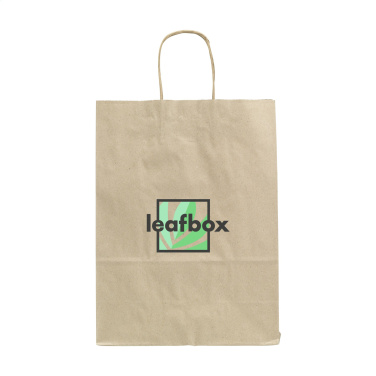 Logotrade promotional merchandise image of: Leaf It Bag Wide recycled grass paper (90 g/m²) M