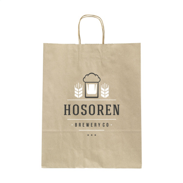 Logotrade promotional gifts photo of: Leaf It Bag recycled grass paper (90 g/m²) M