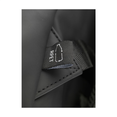 Logotrade promotional product picture of: Lennon Roll-Top Recycled Backpack