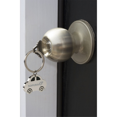 Logo trade promotional gifts image of: Cars key ring