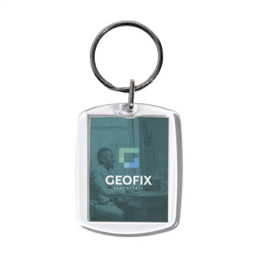 Logotrade promotional giveaways photo of: Club keyring