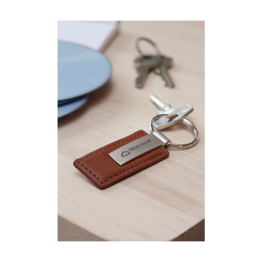 Logotrade promotional items photo of: LeatherKey keyring