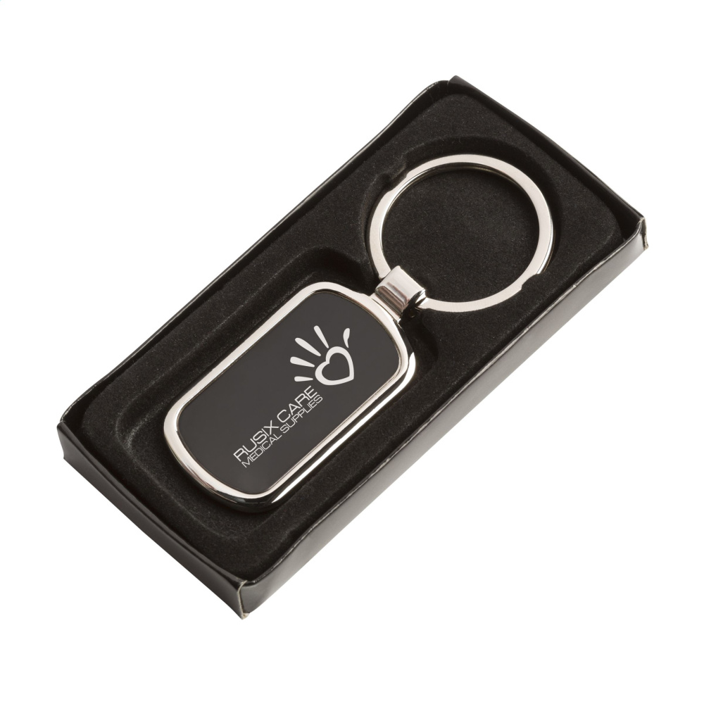 Logotrade promotional item image of: KeyTag Rectangular keyring