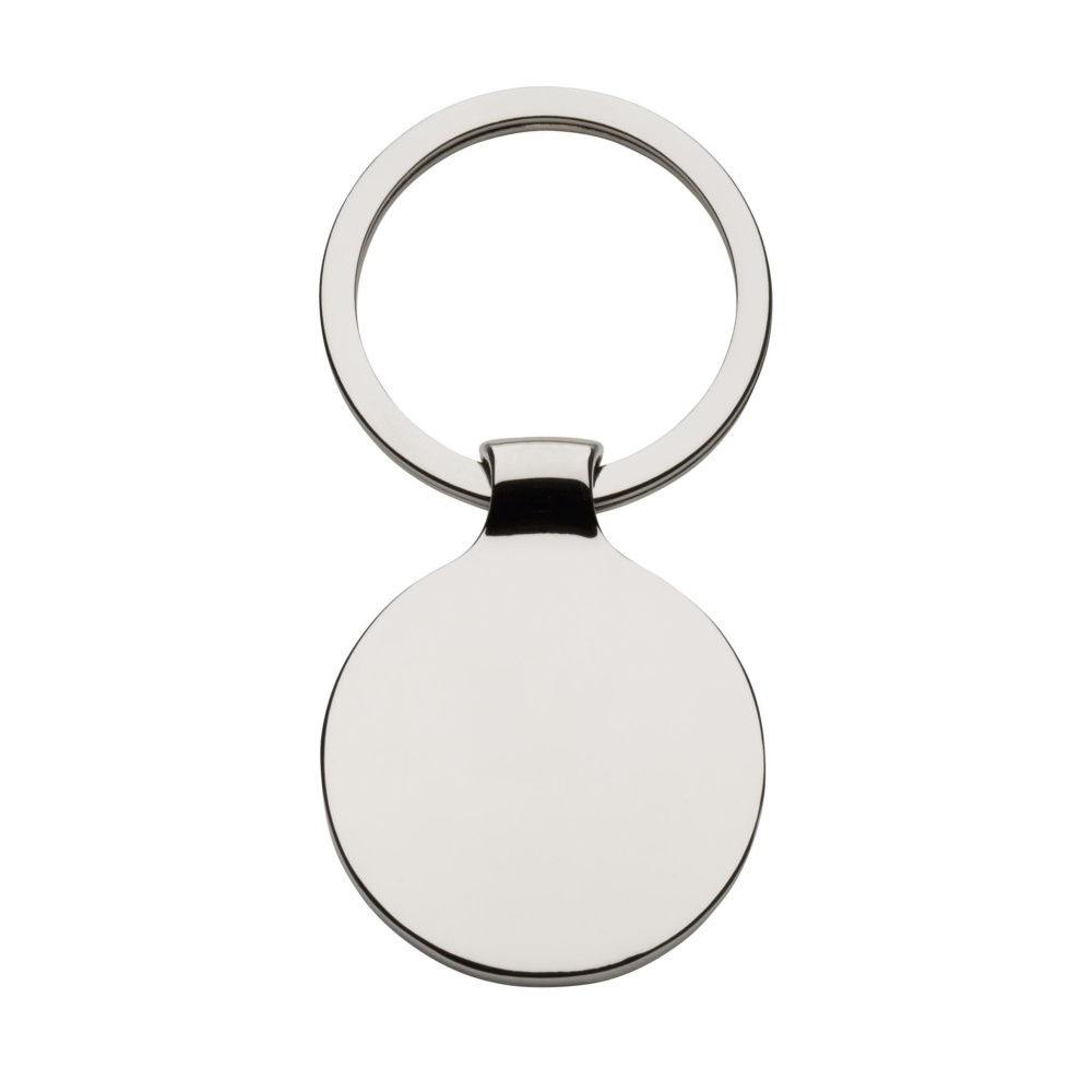 Logotrade corporate gift picture of: KeyTag Circle keyring