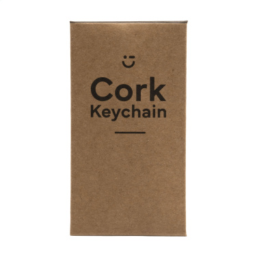 Logo trade business gift photo of: Cork Key Ring