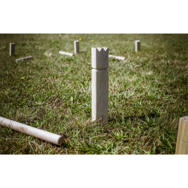 Logo trade promotional giveaway photo of: Kingdom Kubb Outdoor Game