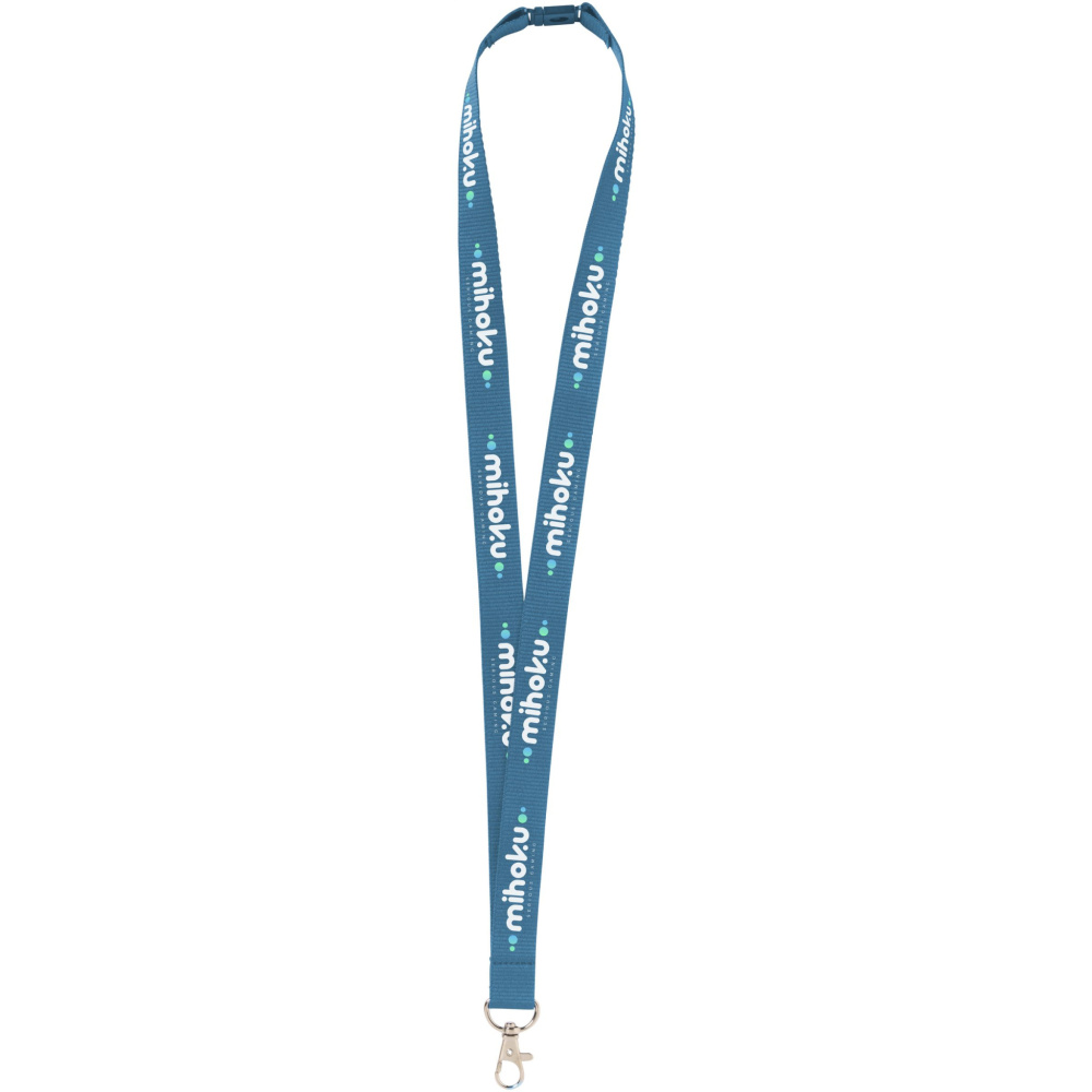 Logo trade promotional merchandise image of: Lanyard Sublimation Safety keycord 25 mm