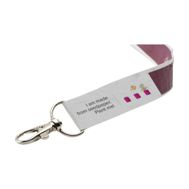 Logo trade promotional product photo of: Seed Paper Lanyard 2 cm