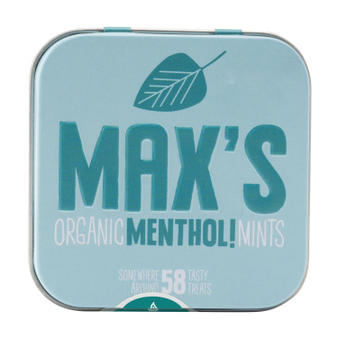 Logotrade advertising product picture of: Max's Mints Organic Menthol Mints