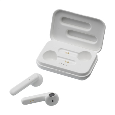 Logo trade promotional products picture of: Sensi TWS Wireless Earbuds in Charging Case