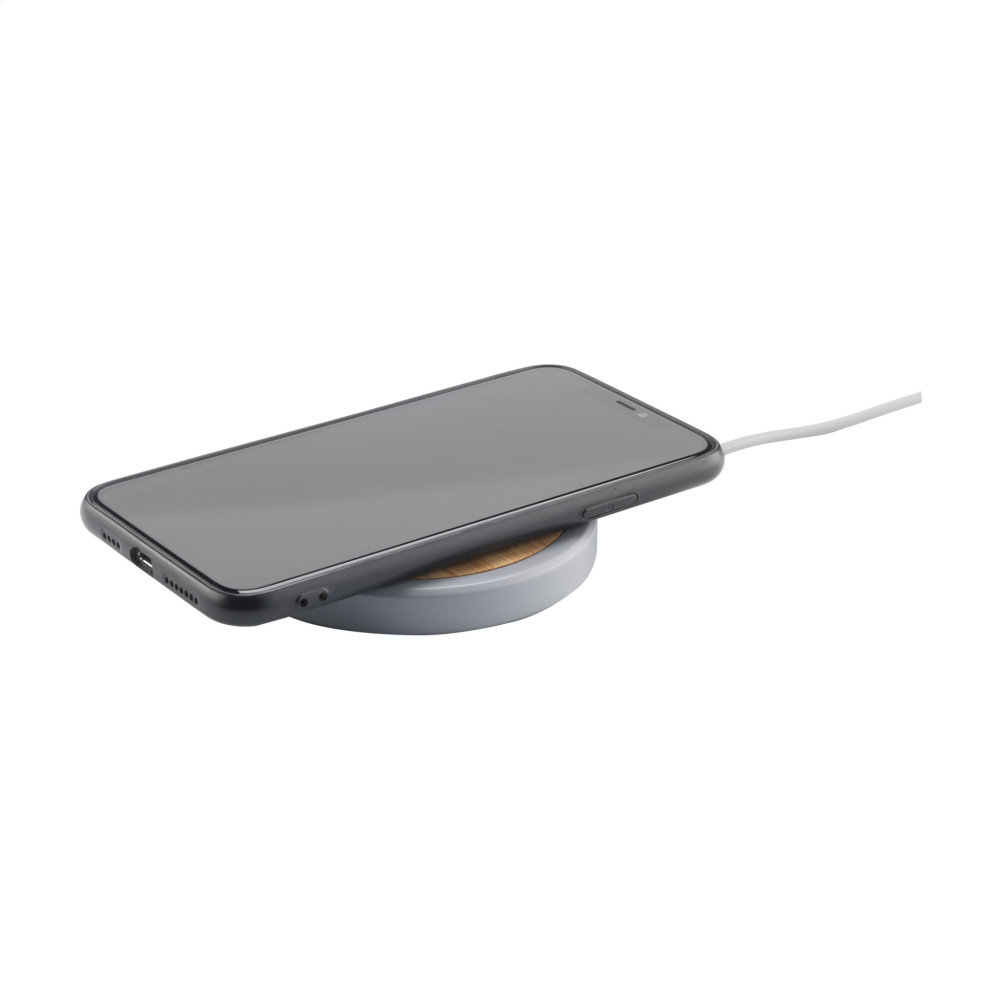 Logotrade promotional product image of: Lidos Stone ECO 10W Wireless Charger