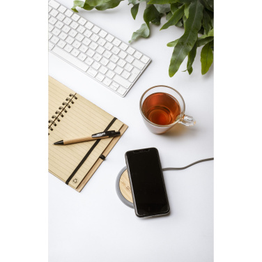 Logo trade advertising products image of: Lidos Stone ECO 10W Wireless Charger