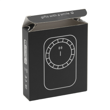 Logotrade promotional product image of: Force Magnetic RCS Recycled Wireless Powerbank 5000