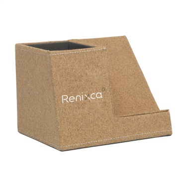 Logotrade promotional giveaway image of: Ecork Pen Holder Wireless Charger