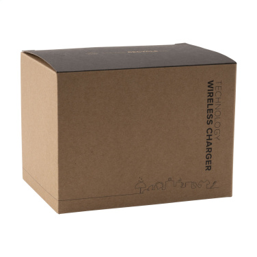 Logo trade business gift photo of: Ecork Pen Holder Wireless Charger