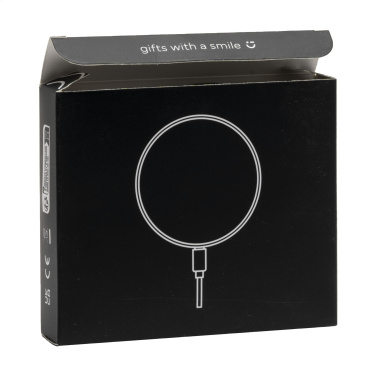 Logotrade promotional item image of: Coil RCS Recycled Wireless Charger