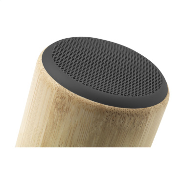 Logo trade promotional product photo of: Timor Bamboo Wireless Speaker