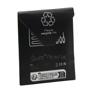 Logo trade promotional items picture of: Charging Cable RCS Recycled ABS-TPE