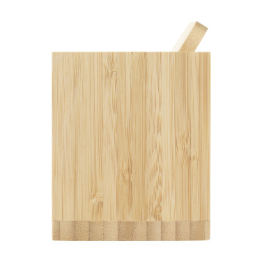 Logotrade advertising product image of: Bamboo Boss 15W charger/pen holder