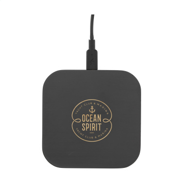 Logotrade promotional merchandise picture of: Bamboo Wireless Charger 15W