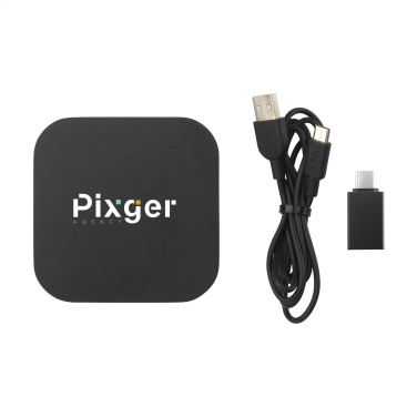 Logo trade promotional product photo of: Bamboo Wireless Charger 15W