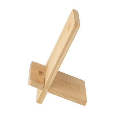 Logotrade promotional merchandise photo of: Miyo Bamboo Phone Stand