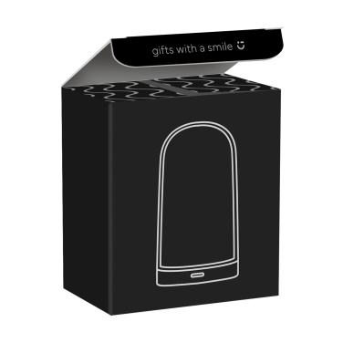 Logo trade promotional products image of: Triple-Up RCS Recycled ABS Wireless Charger Stand