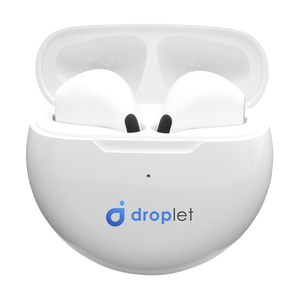 Logo trade corporate gifts picture of: Calypso RCS Recycled Wireless Earbuds