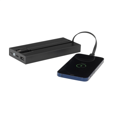 Logo trade promotional giveaway photo of: Rely Powerbank 10000 RCS Recycled Alu